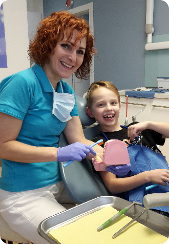Ošetrenie detského pacienta v CARNA Dental